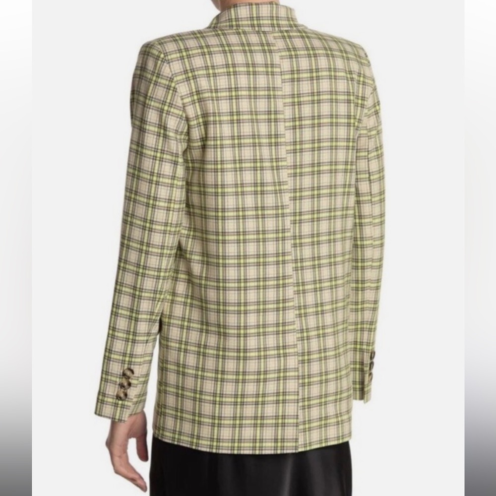 NWOT Topshop Plaid Blazer - Picture 2 of 8